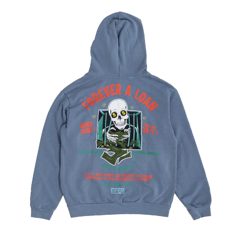 Forever A Loan Hoodie Blue