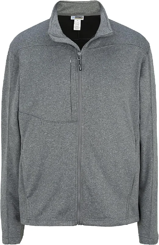 Grey Heather W/Black Fleece