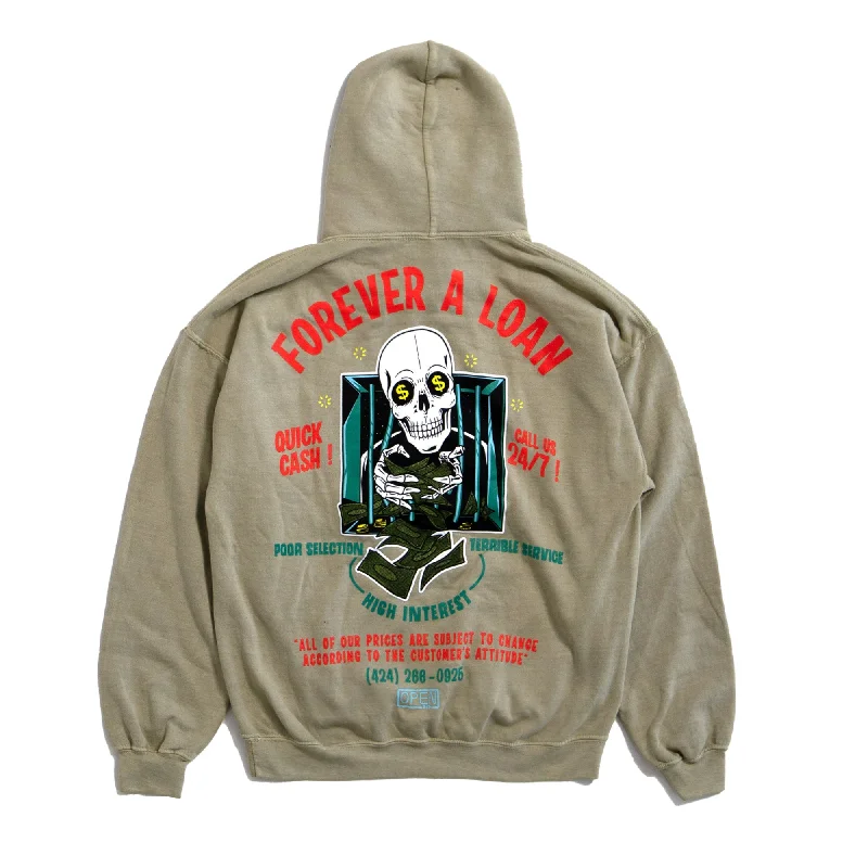 Forever A Loan Hoodie Sand