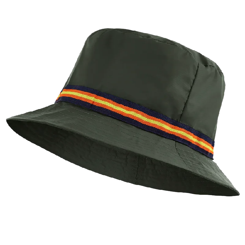 Pascal Tape - Packable Ripstop Hat in Black Torba