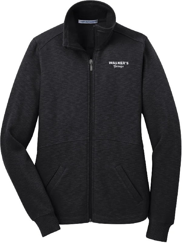 Port Authority Ladies Slub Fleece Full-Zip