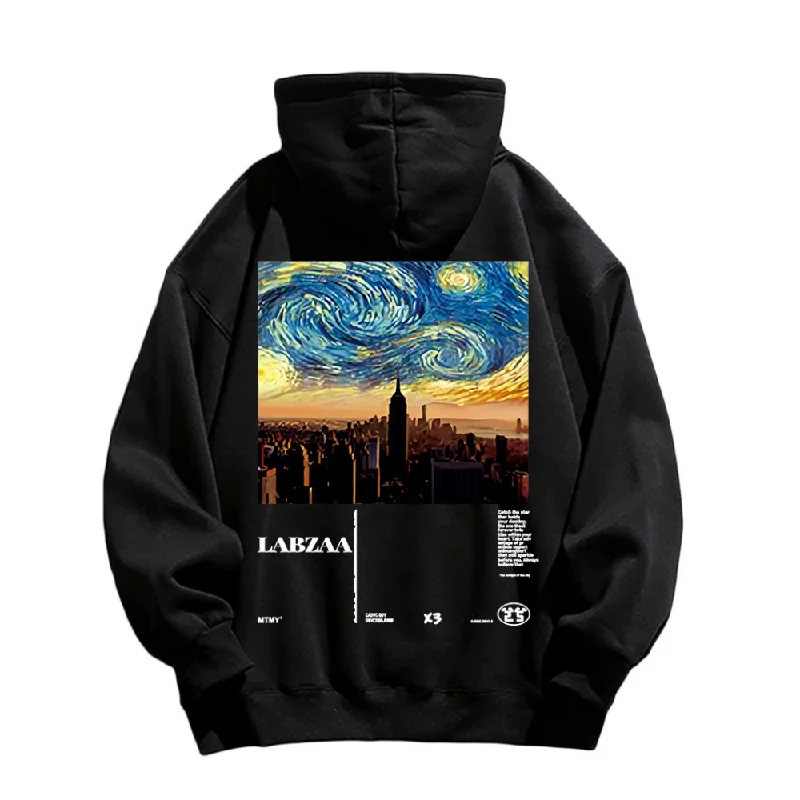 Modern Van Gogh Starry Sky Hoodie