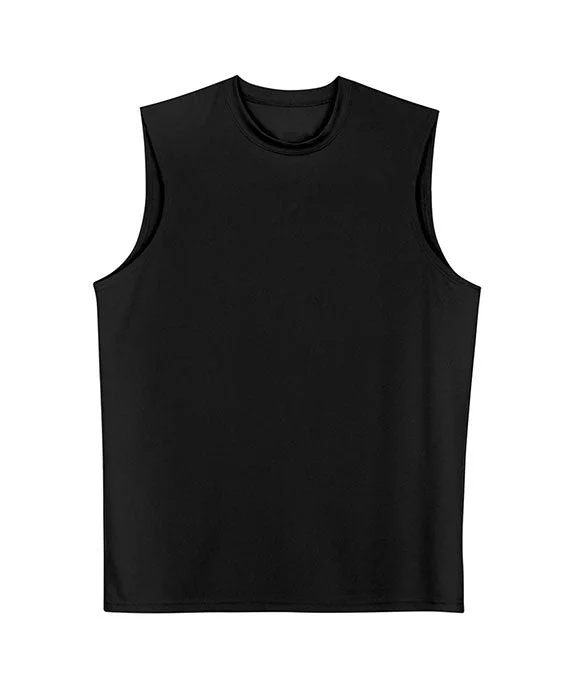 N2295 - A4 Mens Cooling Performance Muscle Tee | Black