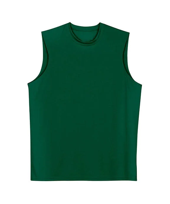 N2295 - A4 Mens Cooling Performance Muscle Tee | Forest Green