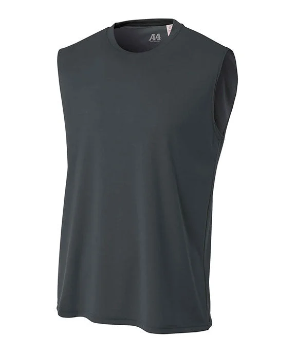 N2295 - A4 Mens Cooling Performance Muscle Tee | Graphite