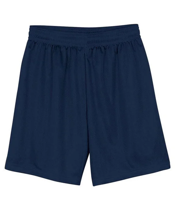 N5184 - A4 Mens 7" Inseam Lined Micro Mesh Shorts | Navy