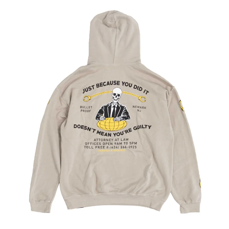 Not Guilty Hoodie Sand