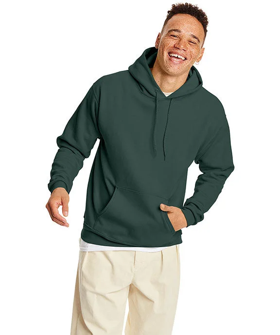 P170 - Hanes Adult ComfortBlend® EcoSmart® Hooded Pullover | Athletic Dark Green