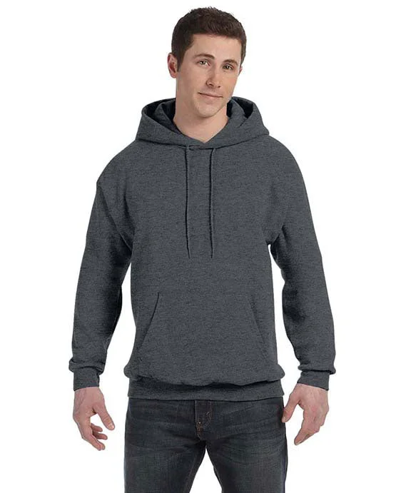 P170 - Hanes Adult ComfortBlend® EcoSmart® Hooded Pullover | Charcoal Heather