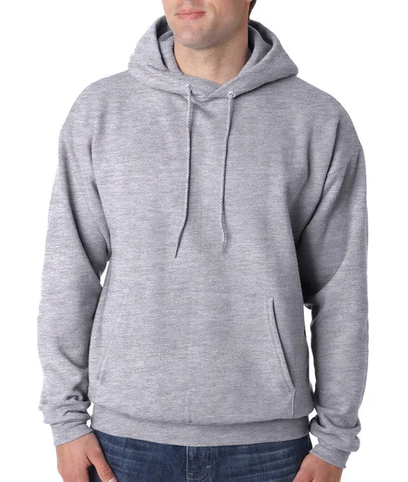 P170 - Hanes Adult ComfortBlend® EcoSmart® Hooded Pullover | Light Steel