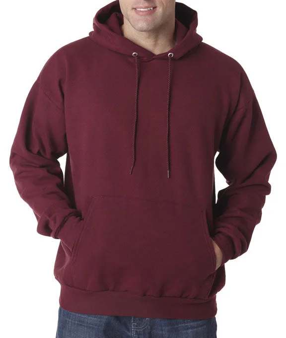 P170 - Hanes Adult ComfortBlend® EcoSmart® Hooded Pullover | Maroon