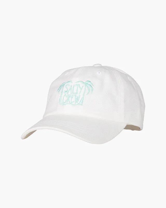 Postcard Dad Hat - White