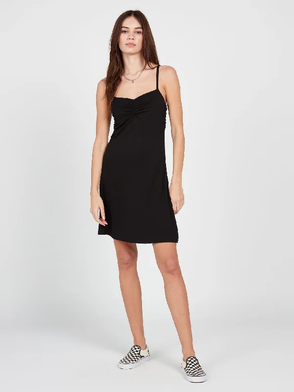 Scenic Stone Dress - Black