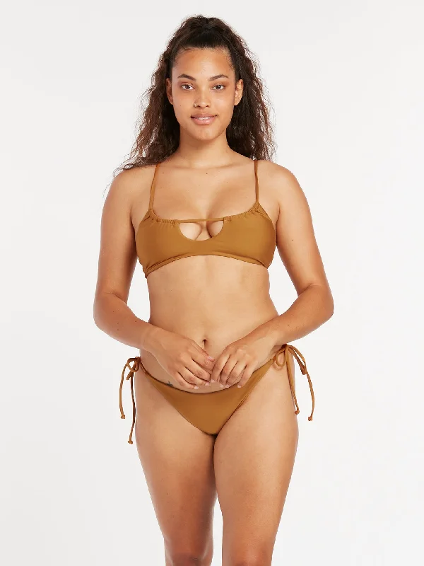 Simply Seamless Scoop Bikini Top - Bronze