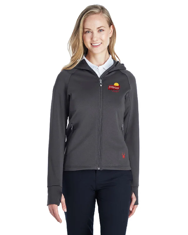 Spyder Ladies Hayer Full-Zip Hooded Fleece Jacket