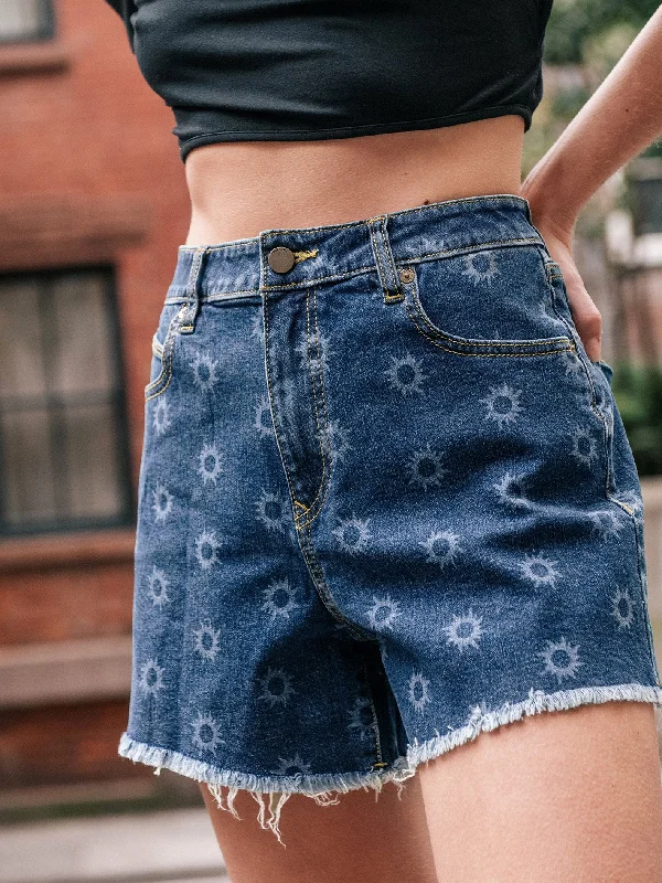 Stone Step Hirise Shorts - Vintage