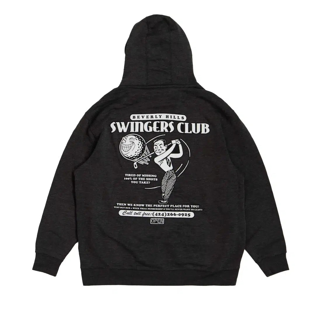 Swingers Hoodie Charcoal Grey