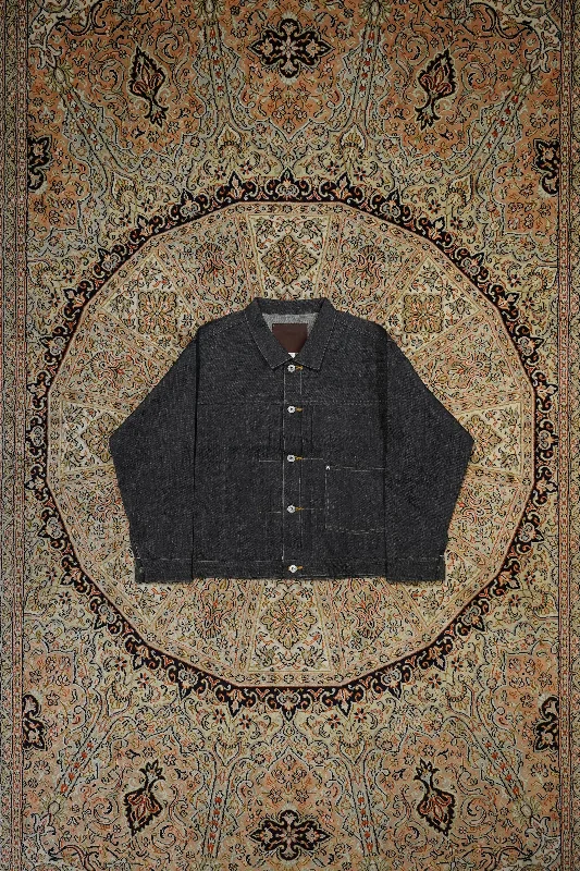 DENIM JACKET C.1920'S(RAW INDIGO)