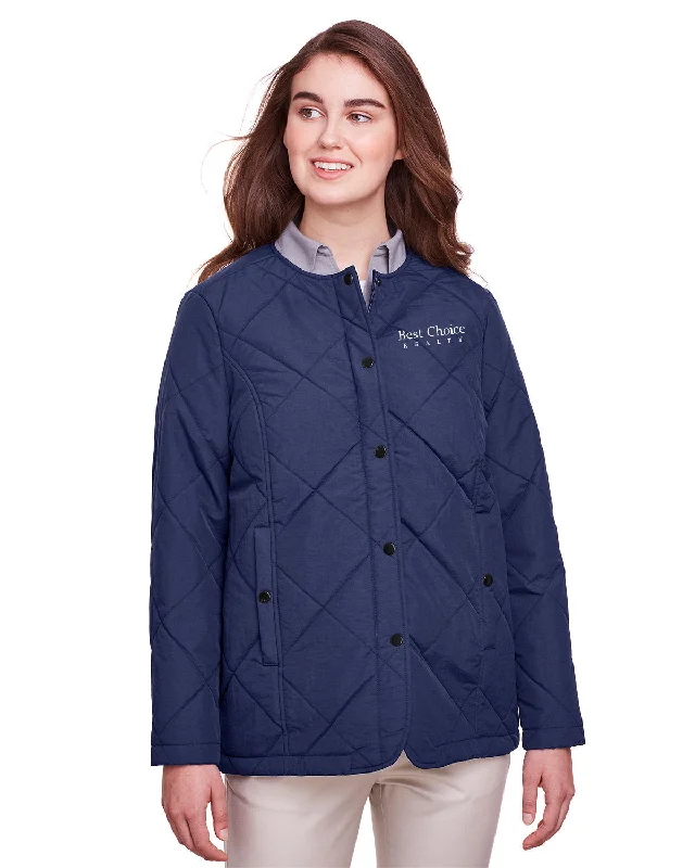 UltraClub Ladies Dawson Quilted Hacking Jacket