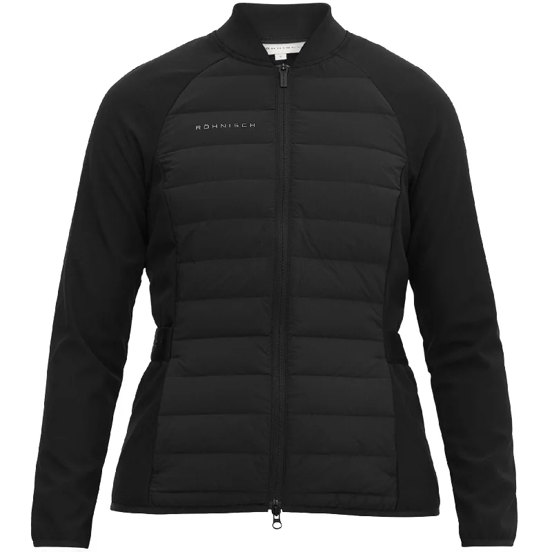 Womens Force Hybrid Jacket Black - AW24