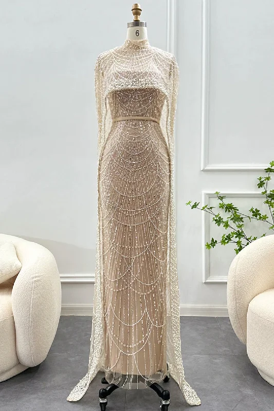 Alexandra Pearl Embellished Maxi Dress