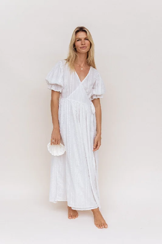 Uma Maxi Dress ~ White