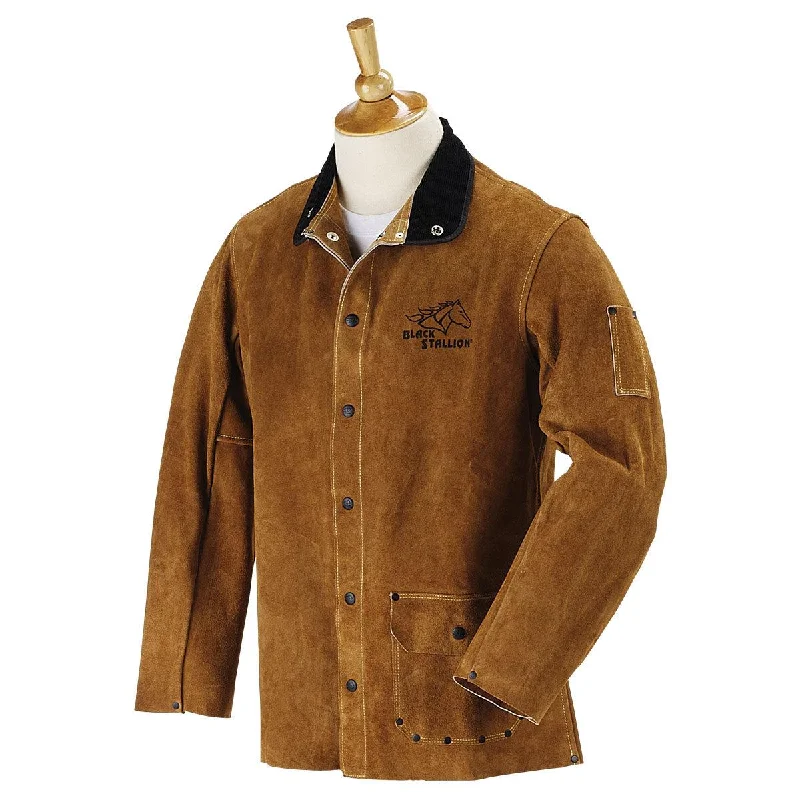 Black Stallion 36" Split Cowhide Welding Jacket - 36WC