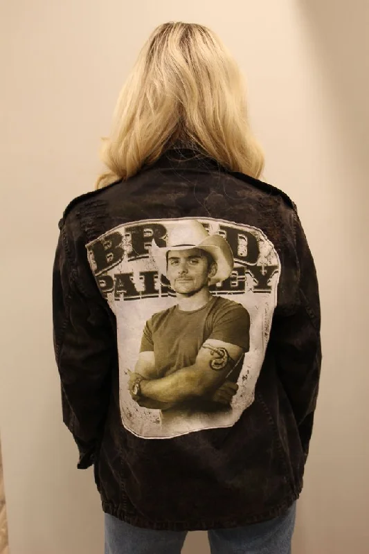 Brad Paisley Acid Wash Camo Jacket