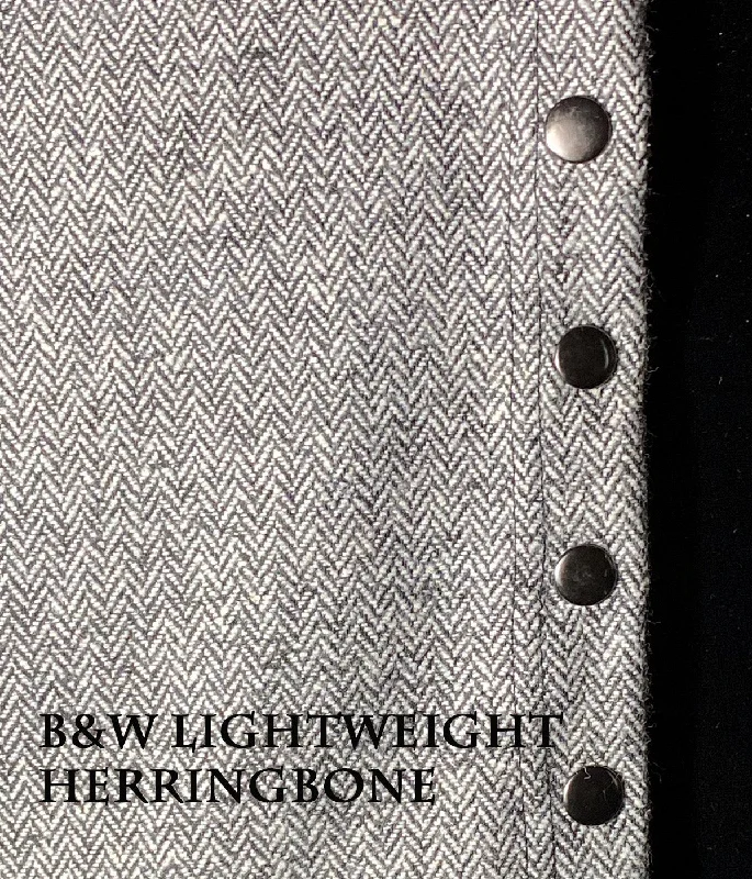 B & W Lightweight Herringbone