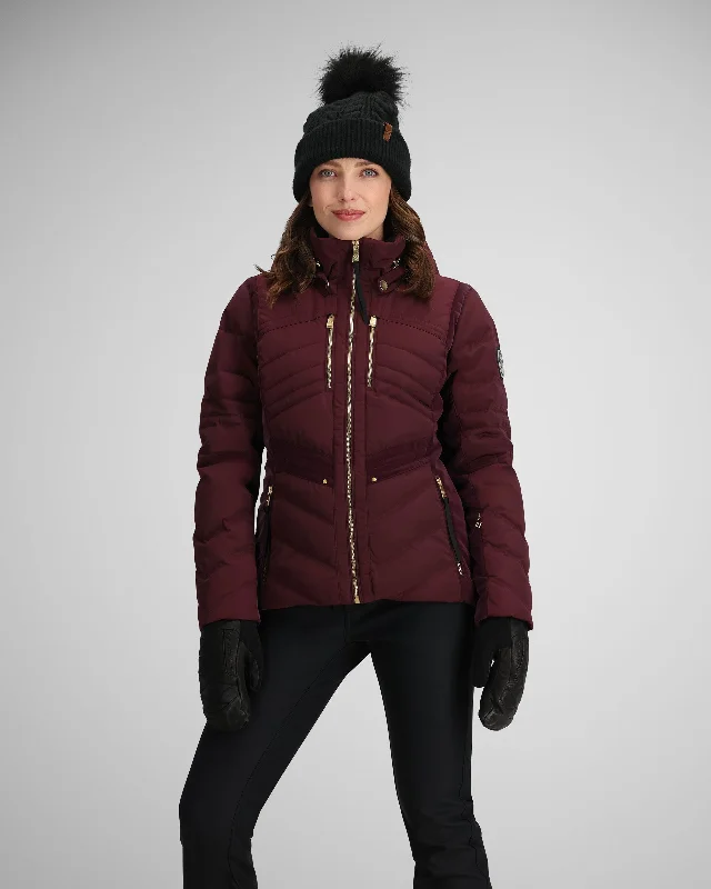 Devon Down Jacket | Cabernet