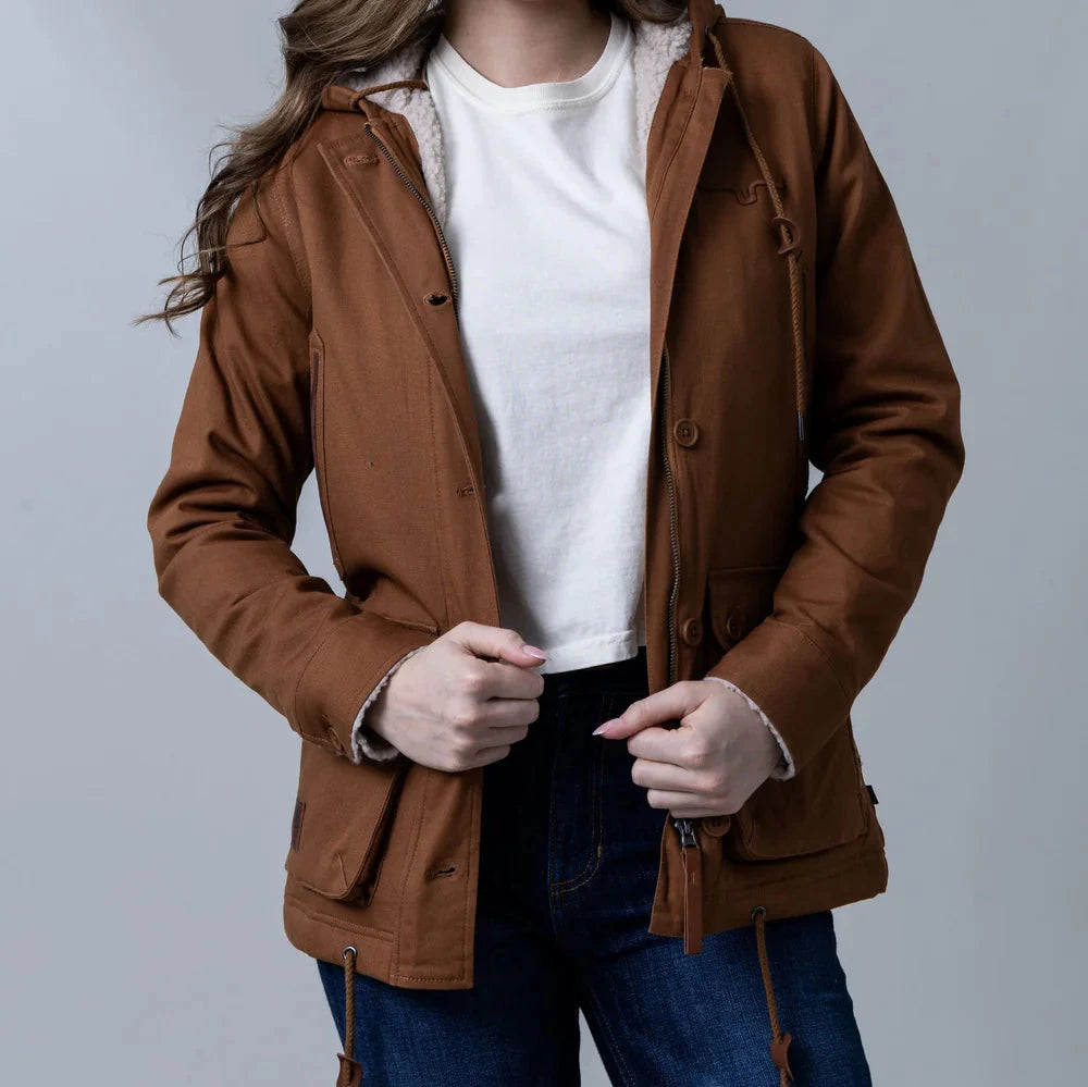 Kimes Ranch Women's AWA Jacket in Brown