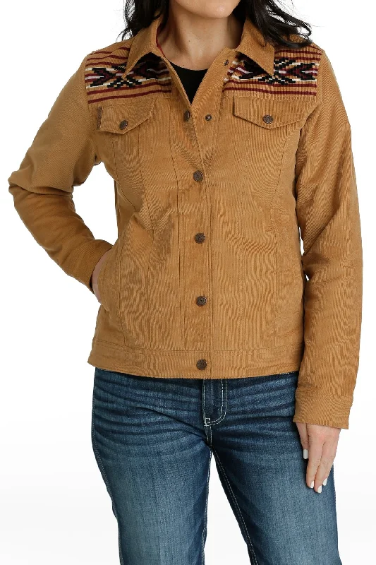 Women's Cinch Corduroy Trucker Jacket #MAJ9878006