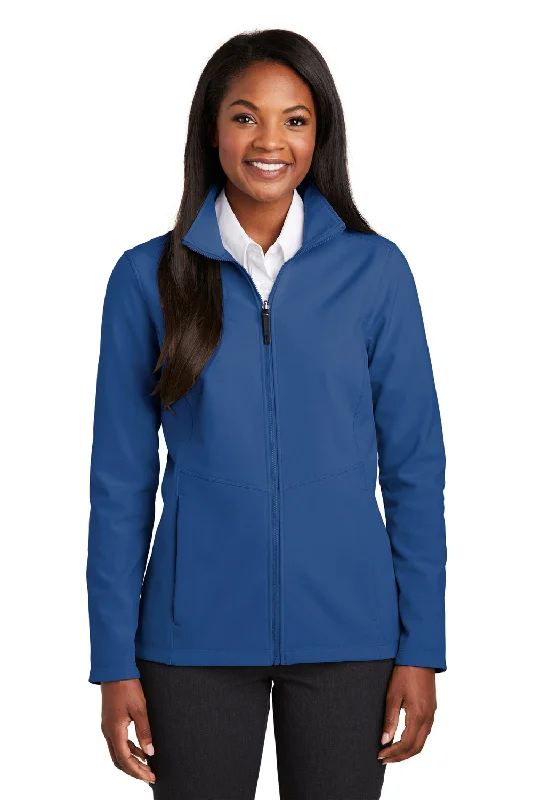 Port Authority Womens Collective Wind & Water Resistant Full Zip Jacket - Night Sky Blue