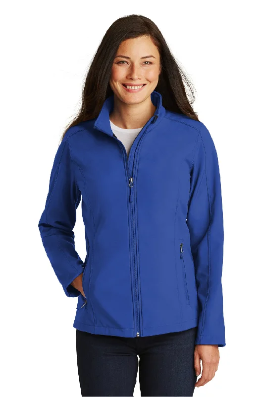 Port Authority Womens Core Wind & Water Resistant Full Zip Jacket - True Royal Blue