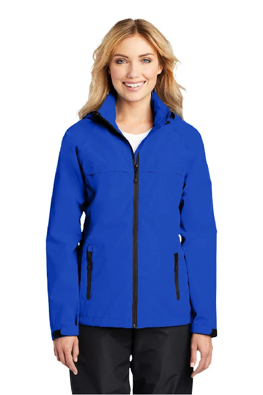 Port Authority Womens Torrent Waterproof Full Zip Hooded Jacket - True Royal Blue