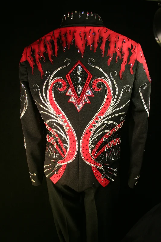 Show Jacket, Blk/Red, M  5396A