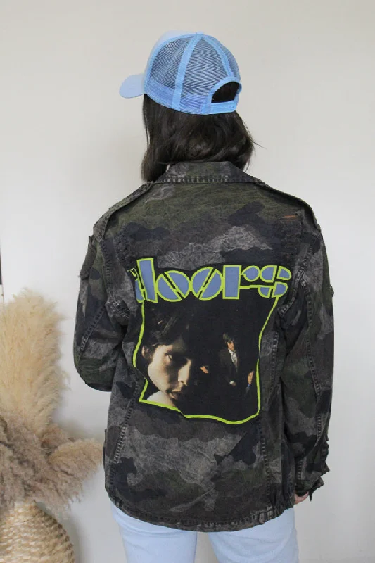 The Doors Acid Wash Camo Jacket