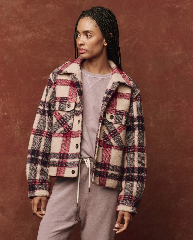 The Smith Jacket. -- Larkspur Plaid