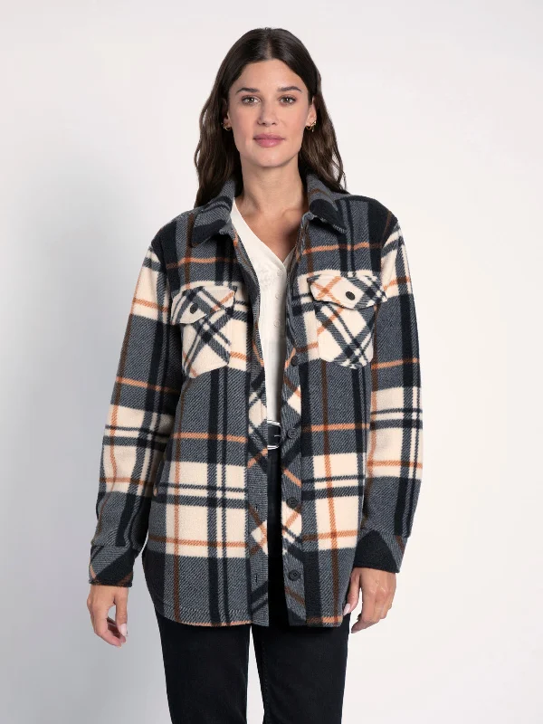 BLACK COPPER PLAID