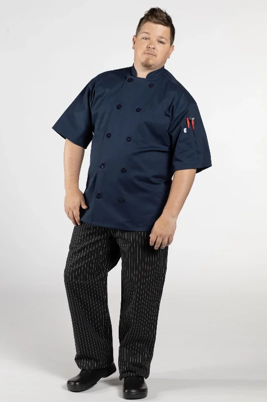 Navy South Beach Chef Coat