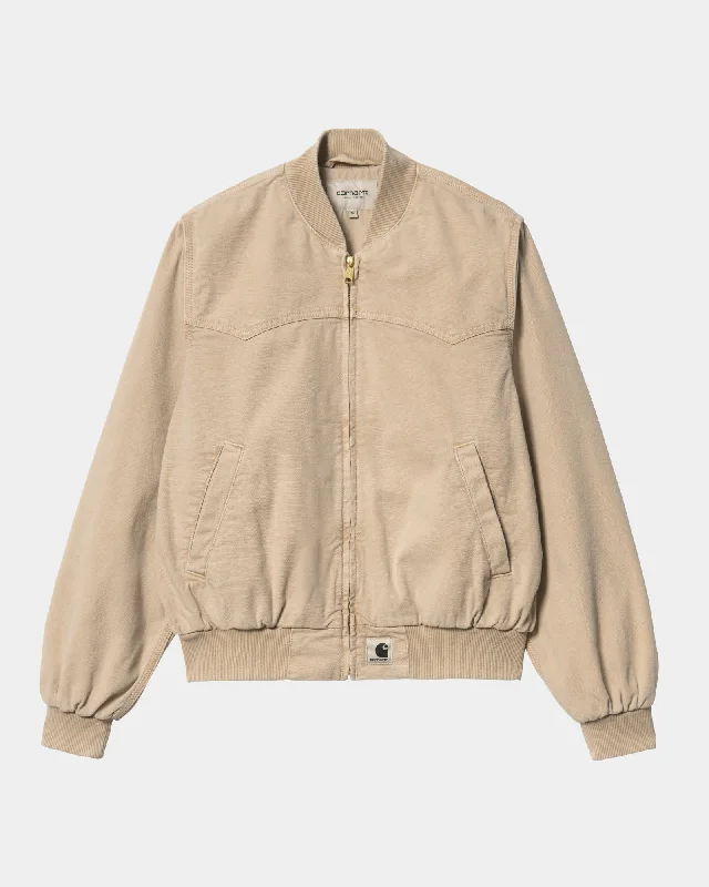 Women's Santa Fe Bomber - Faded | Dusty Hamilton Brown