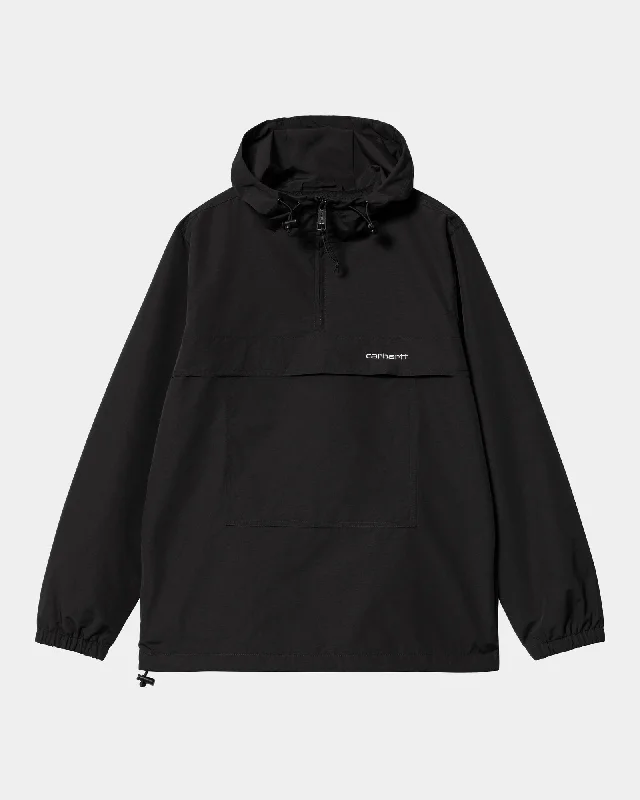 Women's Windbreaker Pullover | Black