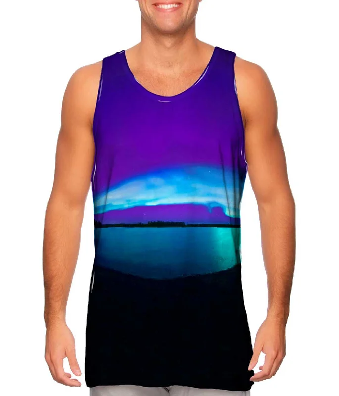 Aurora Borealis Sky Purple