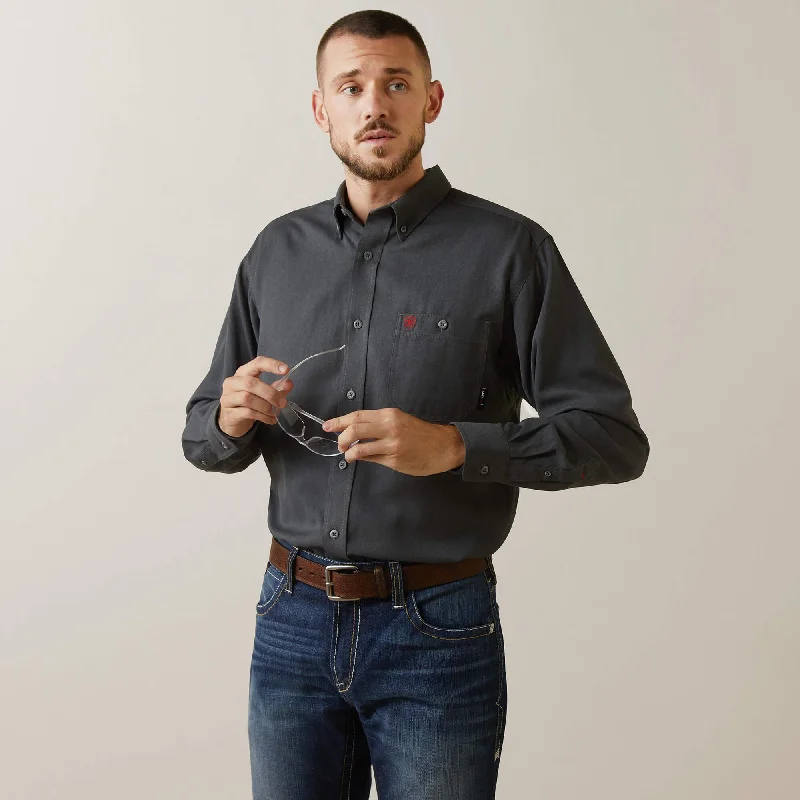 FR Air Inherent Work Shirt - Charcoal Heather