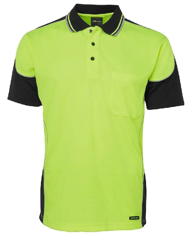 JB'S Hi-Vis Contrast Piping Polo 6HCP4