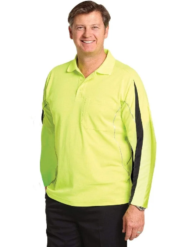 Hi-vis Legend Long Sleeve Polo Men's SW33A