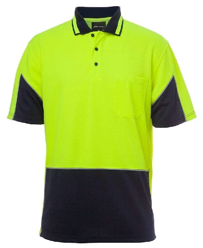 JB'S Hi-Vis Short Sleeve Gap Polo 6HVGS