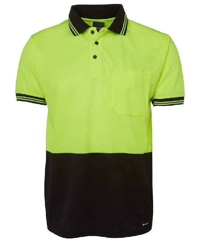 JB'S Hi-Vis Short Sleeve Traditional Polo 6HVPS