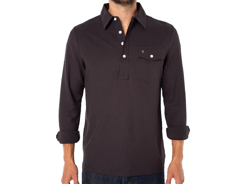 Long Sleeve Players Shirt - Black Diamond