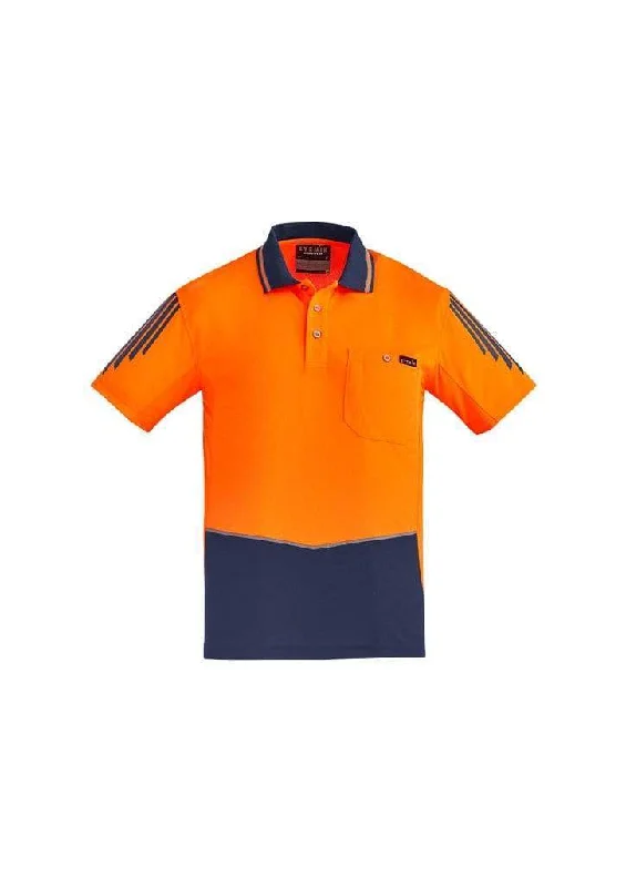 Orange/Navy